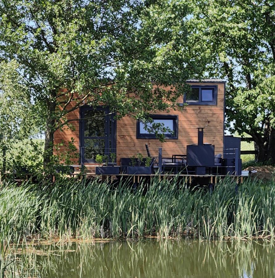 Tinyhousebeidresden 1 - Direkt Am Naturteich - Naehe Saechsische Schweiz, Dresden Großharthau 외부 사진